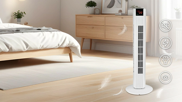 beste ventilator voor in de slaapkamer